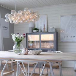 By Rydéns Gross lampa wisząca 8x40W bursztynowa 4200880-5503