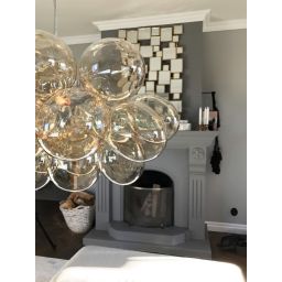 By Rydéns Gross lampa wisząca 8x40W bursztynowa 4200880-5503