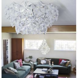 By Rydéns Monarque lampa podsufitowa 1x40W chrom/przezroczysty 4200950-6510