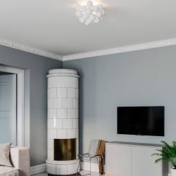 By Rydéns Gross lampa podsufitowa 6x4W biały mat 4200990-5002