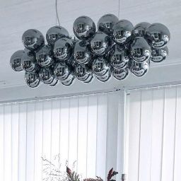 By Rydéns Gross lampa wisząca 8x40W szary przydymiony 4200880-4505