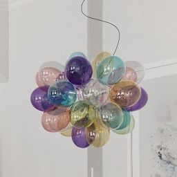 By Rydéns Gross lampa wisząca 8x40W multikolor 4200440-7000