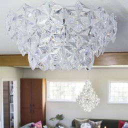 By Rydéns Monarque lampa podsufitowa 1x40W chrom/przezroczysty 4200950-6510