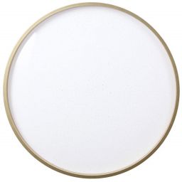 Candellux Florida plafon 1x18W LED biały/czarny/złoty 13-11299