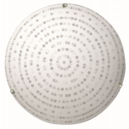 Candellux Circle plafon 1x10W LED biały 13-55187