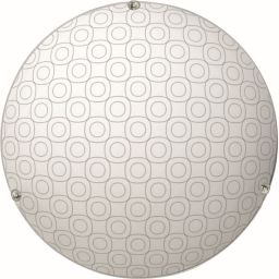 Candellux Sesi plafon 1x10W LED biały/chrom 13-55194