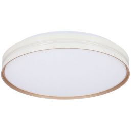 Candellux Montana plafon 1x24W LED biały/złoty 14-11312
