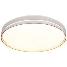 Candellux Montana plafon 1x24W LED biały/złoty 14-11312