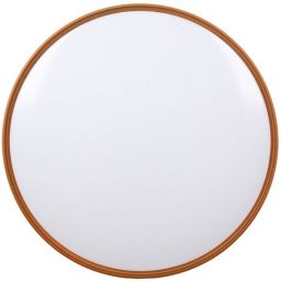 Candellux Montana plafon 1x24W LED czarny/biały/złoty 14-11329