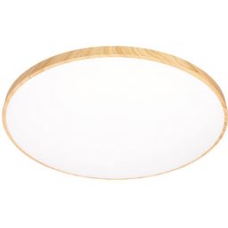 Candellux Tens plafon 1x48 W biały-drewno 16-33949