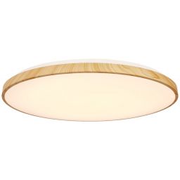 Candellux Tens plafon 1x48 W biały-drewno 16-33949