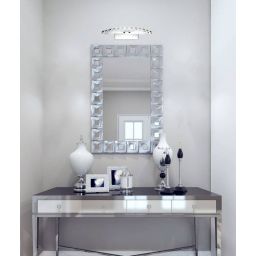 Candellux Arande kinkiet 1x8W LED chrom/kryształ 20-32683