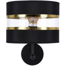 Candellux Andy kinkiet 1x40W czarny/złoty 21-06134