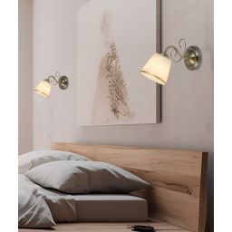 Candellux Losanna kinkiet 1x40 W biały 21-26606