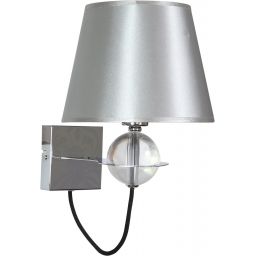 Candellux Tesoro kinkiet 1x40W srebrny/chrom 21-29522