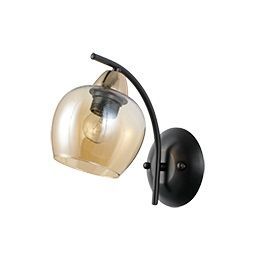 Candellux Merra kinkiet 1x40 W czarny 21-35301