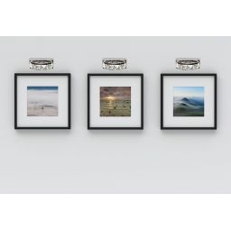 Candellux Shipi kinkiet 1x3W LED stal nierdzewna/kryształ 21-45256