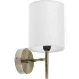 Candellux Yan kinkiet 1x40W biały/patyna 21-45386
