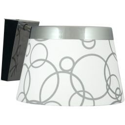 Candellux Impresja kinkiet 1x60W biały/chrom 21-46478