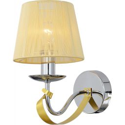Candellux Diva kinkiet 1x40W chrom/złoty 21-55040
