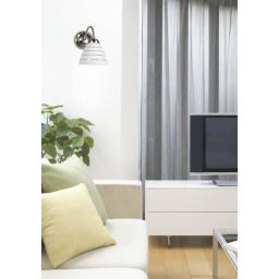 Candellux Uli kinkiet 1x60W biały/satyna 21-66145