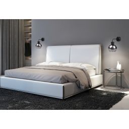 Candellux Lady kinkiet 1x40W czarny/szkło dymione 21-76700