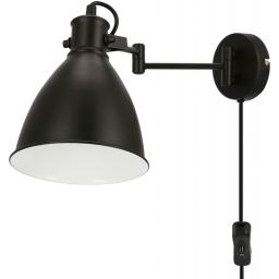 Candellux Espera kinkiet 1x40W czarny/biały 21-85238