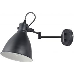 Candellux Espera kinkiet 1x40W czarny/biały 21-85238