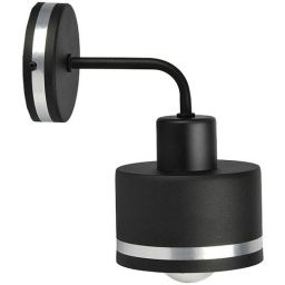 Candellux Wama kinkiet 1x40W czarny/chrom 21-00422