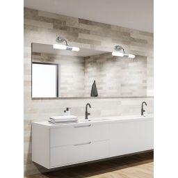 Candellux Jadet kinkiet 2x40W chrom/biały 22-27859