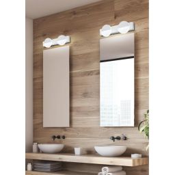 Candellux Sing kinkiet 2x3W LED biały 22-72801