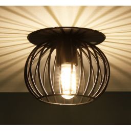 Candellux SK-93 lampa do zabudowy 1x40 W czarna 2268767