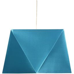 Candellux Hexagen lampa wisząca 1x60W turkusowa 31-03621