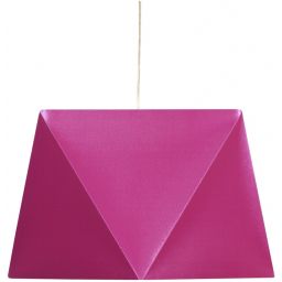 Candellux Hexagen lampa wisząca 1x60W różowa 31-03638