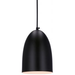 Candellux Icaro lampa wisząca 1x40 W czarna 31-09616