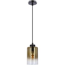 Candellux Aspra lampa wisząca 1x60 W czarna 31-16256