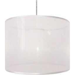 Candellux Chicago lampa wisząca 1x60W biała 31-24886