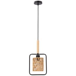 Candellux Crown lampa wisząca 1x40 W czarna 31-26767