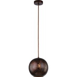 Candellux Sfinks lampa wisząca 1x60W brązowa 31-43283