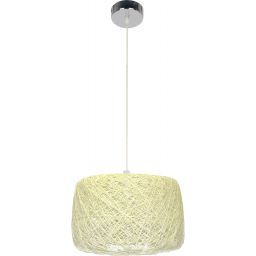 Candellux Panda lampa wisząca 1x60W kremowa 31-51141