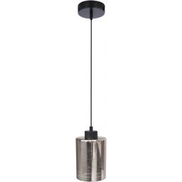 Candellux Cox lampa wisząca 1x60W czarna/chrom 31-53862