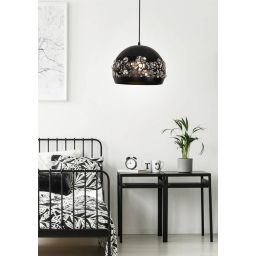 Candellux Jolina lampa wisząca 1x40W czarna 31-69696