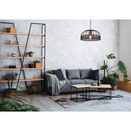 Candellux Levi lampa wisząca1x40W czarna 31-78469