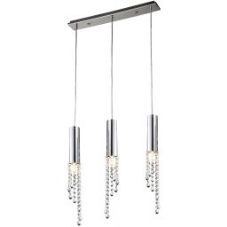 Candellux Duero lampa wisząca 3x3 W chrom 33-25272-Z