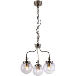 Candellux Ballet lampa wisząca 3x40W patyna 33-70869