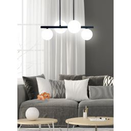 Candellux Kama lampa podsufitowa 4x28 W biała 34-01214