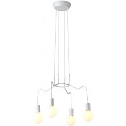 Candellux Basso lampa wisząca 4x40W biały mat 34-71002