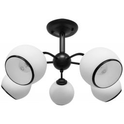 Candellux Marinen lampa podsufitowa 5x40 W biała 35-26576