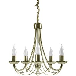 Candellux Muza lampa wisząca 5x40W patyna 35-69170