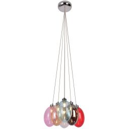 Ledea Lukka lampa wisząca 6x10W wielokolorowa 50106168